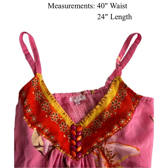 Vintage Pink Women's Nightgown - Picture 3 of 3